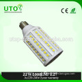 2015 China supply 22W dimmable led corn light